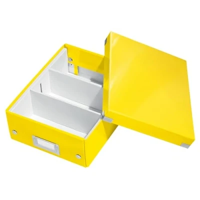 Afbeelding van Leitz compartiment Box, Click &amp; Store, 60570016, small, geel