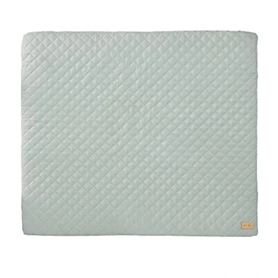 Afbeelding van roba Zachte Verschoonmat met Konijnengezicht Gewatteerde Luierwisselmat &#039;roba Style&#039; 75x85 Frosty Green