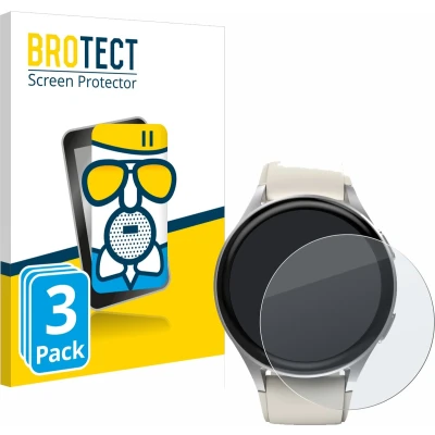 Afbeelding van BROTECT AirGlass Matte kogelwerende glasfolie, Smartwatch beschermfolie, Grijs