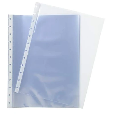 Afbeelding van Exacompta Ref. 86134E Navulverpakking met 10 transparante hoezen voor Exactive documentenmappen A4 formaat