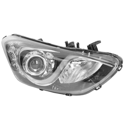 Afbeelding van TYC 20 14319 05 2 Koplampen rechts H7/H7/H7 Met bochtcorrectielicht voor rechtsrijdend verkeer elektromotor HYUNDAI: i30 II Hatchback