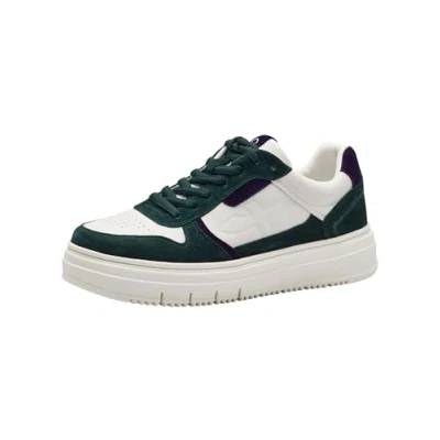 Afbeelding van Tamaris 1 23746 43 damessneakers, Green Comb