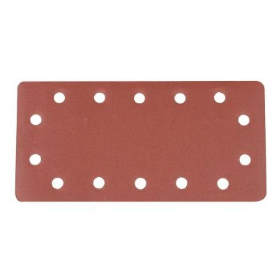 Afbeelding van Silverline 115 x 230 mm geperforeerde klittenband schuurvellen, 10 pak 240 korrelmaat
