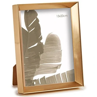 Afbeelding van Giftdecor Fotolijstje 15 X 20 Cm Hout Goud/bruin