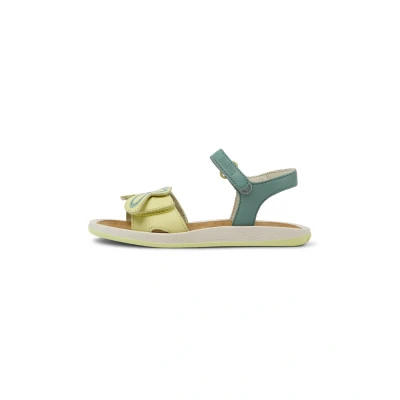 Afbeelding van Camper Bicho Twins Sandalen voor kinderen, Maat: 28, Gelb grün Leer