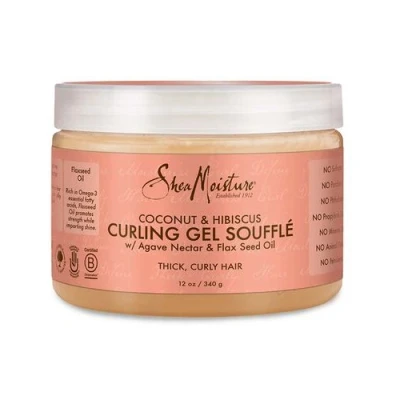 Afbeelding van Shea Moisture Coconut &amp; Hibiscus Curling Gel Souffle 355 ml