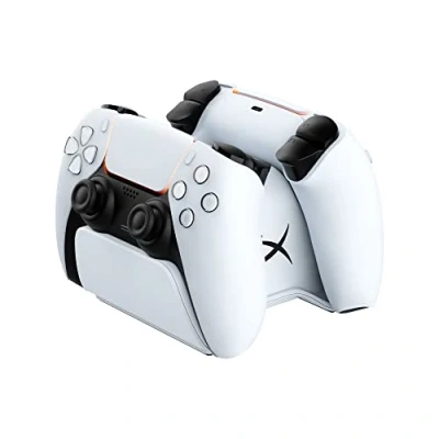 Afbeelding van HyperX ChargePlay Duo Oplaadstation voor DualSense Draadloze Controllers PS5 Wit