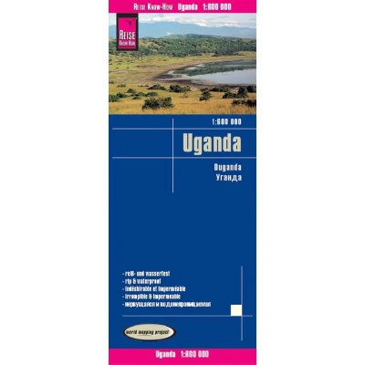 Image de Reise Know How Landkarte Uganda (1:600.000)