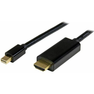 Afbeelding van Adapter Mini DisplayPort naar HDMI Startech MDP2HDMM2MB 4K Ultra HD (2 m)