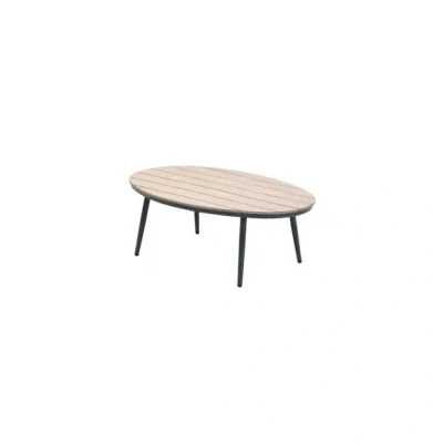Afbeelding van Garden Impressions Lucas loungetafel ovaal 120 cm light teak imowood