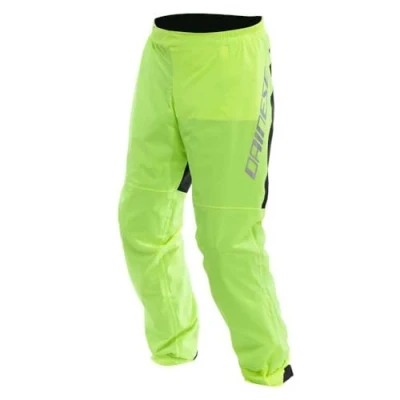 Afbeelding van Dainese Ultralichte regenbroek, ultralicht, opvouwbaar, regenbroek voor motorfiets, uniseks, neongeel, XL