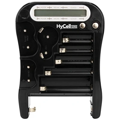 Afbeelding van HyCell Batterijtester Batterietester LCD Meetbereik (batterijtester) 1.5 V, 3 6 9 V Batterij 1900 0037