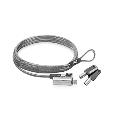 Afbeelding van ACT AC9030 Laptopslot Nano Security Lock 2 Sleutels meter