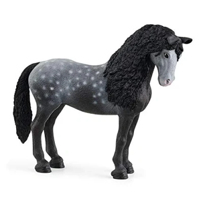 Image de Figurine SCHLEICH Jument pure Race espagnole Longue criniere ondoyante andalouse Multicolore
