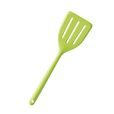 Afbeelding van Gleufspatel, Siliconen, 30 cm, Groen Mastrad
