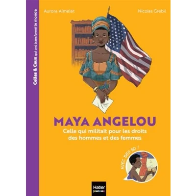 Afbeelding van MAYA ANGELOU CELLE QUI MILITAIT POUR LES DROITS DES HOMMES E