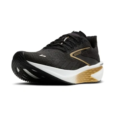Afbeelding van Brooks Hyperion 2 Hardloopschoenen voor op de weg, Dames, Maat: 38, Black gold pink Textiel
