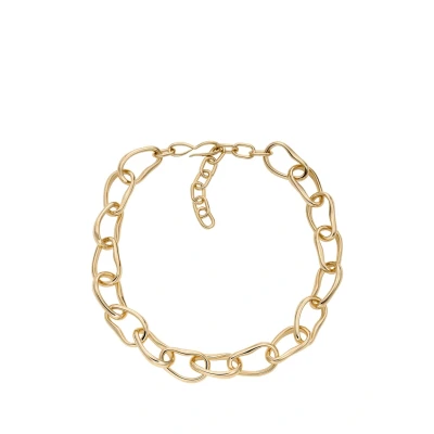 Afbeelding van Skagen dames Anja Pebbles ketting SKJ5008710 in de kleur Goud