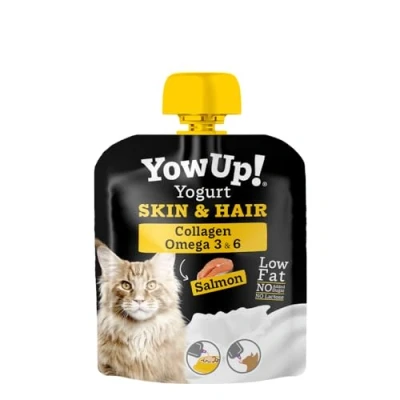 Afbeelding van Kattenvoer YowUp Skin &amp; Hair Zalm 10 Stuks