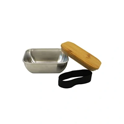 Afbeelding van Fackelmann Move 400 ml magnetronbestendige roestvrijstalen lunchbox