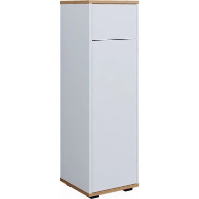 Afbeelding van Vicco Midikast Didi, Wit/Kunstnijverheid, 30 x 97 cm met lade