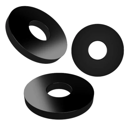 Afbeelding van Offgridtec Set van 100 roestvrijstalen sluitringen V2A DIN304 M10 x 30 mm zwart