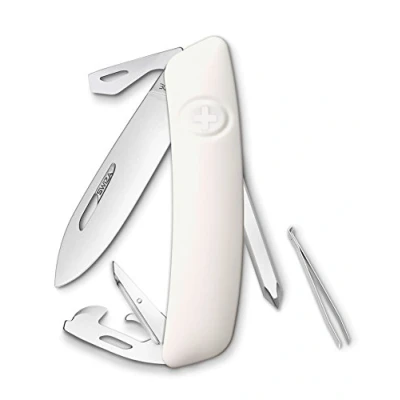 Afbeelding van Swiza D04 Zakmes Wit (White) Boxverpakking