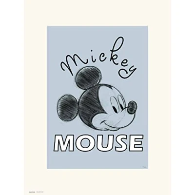 Afbeelding van DISNEY MICKEY MOUSE Art Collector Print 30x40 cm