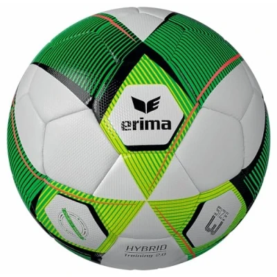 Afbeelding van Erima Hybrid Training 2.0 (Size 3) Trainingsbal Kinderen Green / Lime Maat: 3