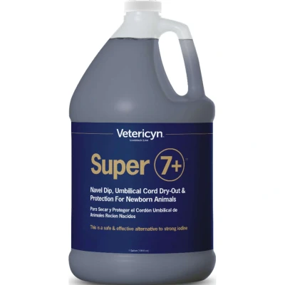 Afbeelding van Vetericyn Super 7+ Naveldip &quot;soin du cordon ombilical&quot;, 500 ml, Convient aux Bovins Vaches Porcs