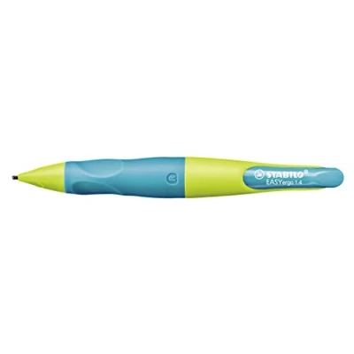 Afbeelding van STABILO EASYergo 1.4 schrijfstift voor rechtshandigen, limoengroen/aquamarijn