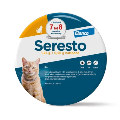 Image de Seresto Collier Anti Puces et Tiques Chat jusqu&#039;à 8kg