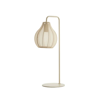 Afbeelding van Light &amp; Living Tafellamp ELATI Ø20x60.5cm Bruin