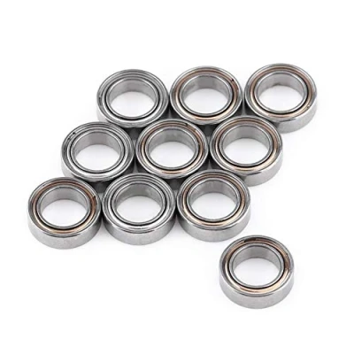 Afbeelding van MR85ZZ kogellagers, 10 stuks dubbel afgeschermd staal miniatuur kogellagers 5x8x2.5mm voor 3D printer, model maken