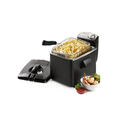 Afbeelding van Domo Do1014fr Friteuse Inox Zwart 3200w 4,5l