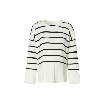 Afbeelding van Trui met voedingsfunctie Jair Cream Stripe S