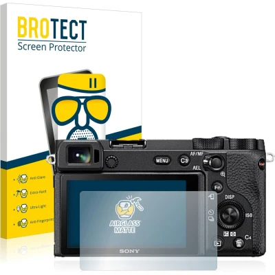 Afbeelding van BROTECT Screenprotector voor Sony Alpha 6600 Folie Beschermfolie Beschermglas matte