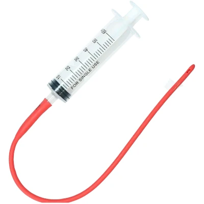 Afbeelding van Excellent Roslam zonder fles Lammerensonde met spuit Transparant 19 CM