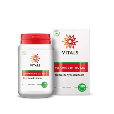 Afbeelding van Vitals Vitamine B1 100mg Capsules