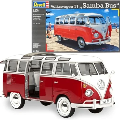 Afbeelding van Revell 07399 VW T1 Samba Bus Auto (bouwpakket) 1:24