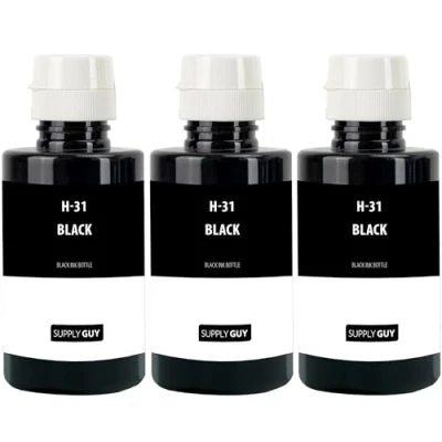 Afbeelding van Supply Guy Inkt compatibel met HP 32XL / 31 zwart voor Smart Tank 5100 Series 5105 5106 5107 7000 7005 7006 7300 7305 7306 7600 7605 7606 Plus 550 555 558 55 59 570 655
