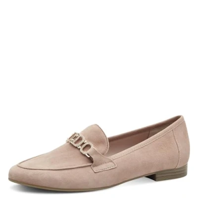 Afbeelding van Marco Tozzi Instappers, Dames, Maat: 41, Light pink Leer