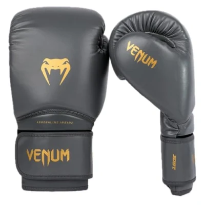 Afbeelding van Venum Contender 1.5 Boxing Gloves Grey/Gold 12oz