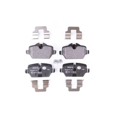 Afbeelding van HELLA 8DB 355 011 271 Remblokkenset Geschikt voor slijtage waarschuwingscontact Met remzadelschroef toebehoren BMW: 3 Saloon, 1 Hatchback, Coupe