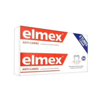 Afbeelding van Elmex Anti Cariës Tandpasta Set van 2 x 125 ml