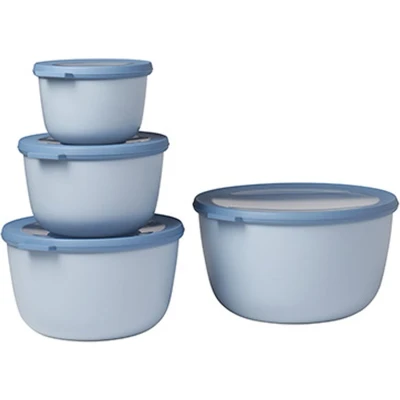 Afbeelding van Multikom Cirqula Hoog Rond set/4 Nordic Blue