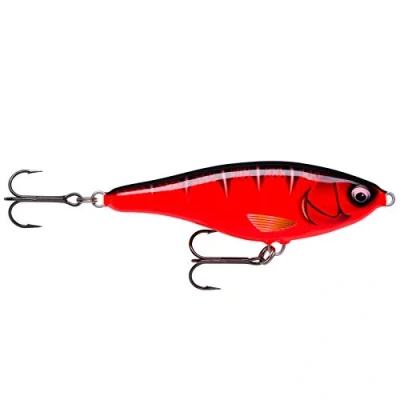Afbeelding van Rapala Twitchin&#039; Rap 12 Classic Red&amp;Black Jerkbait