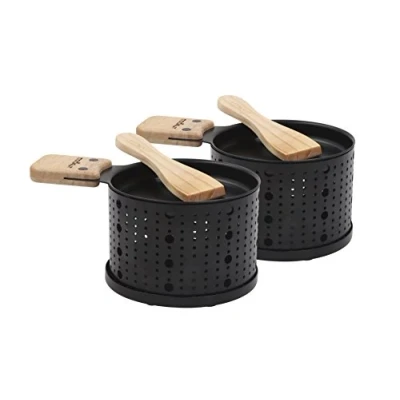 Afbeelding van Cookut Ck 0040 Lumi 2 Individuele Theelicht Racletteset 10x15x6.2cm