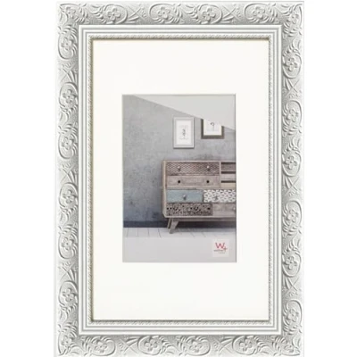Afbeelding van walther design Fotolijst wit 40 x 50 cm barok CR050W