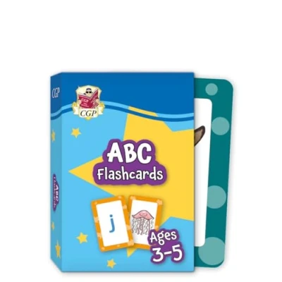 Afbeelding van CGP Reception Activity Books and Cards ABC Flashcards for Ages 3 5: perfect learning the alphabet